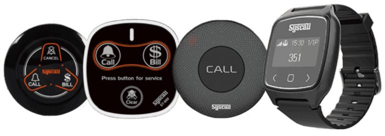 waiter calling system