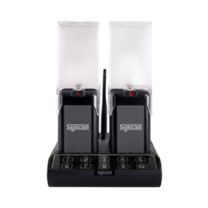 Syscall All-in-one guest paging system with 10 coaster pagers