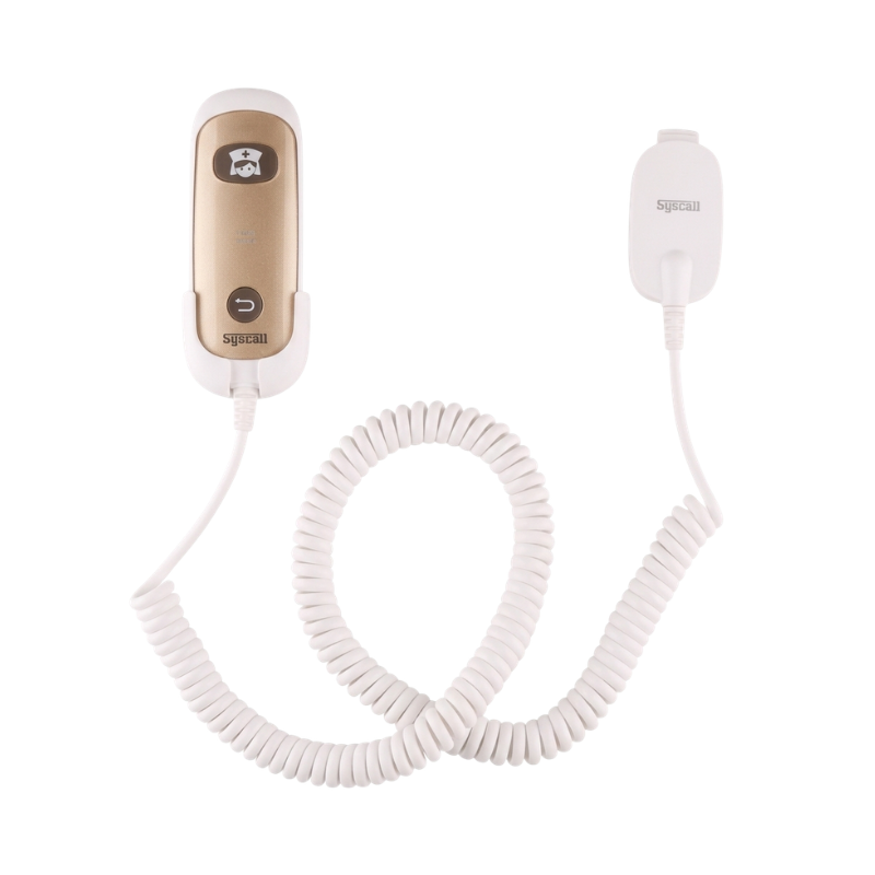 Syscall SHS-100 handheld wireless nurse call button for patient